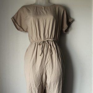 Japna Khaki Jumpsuit